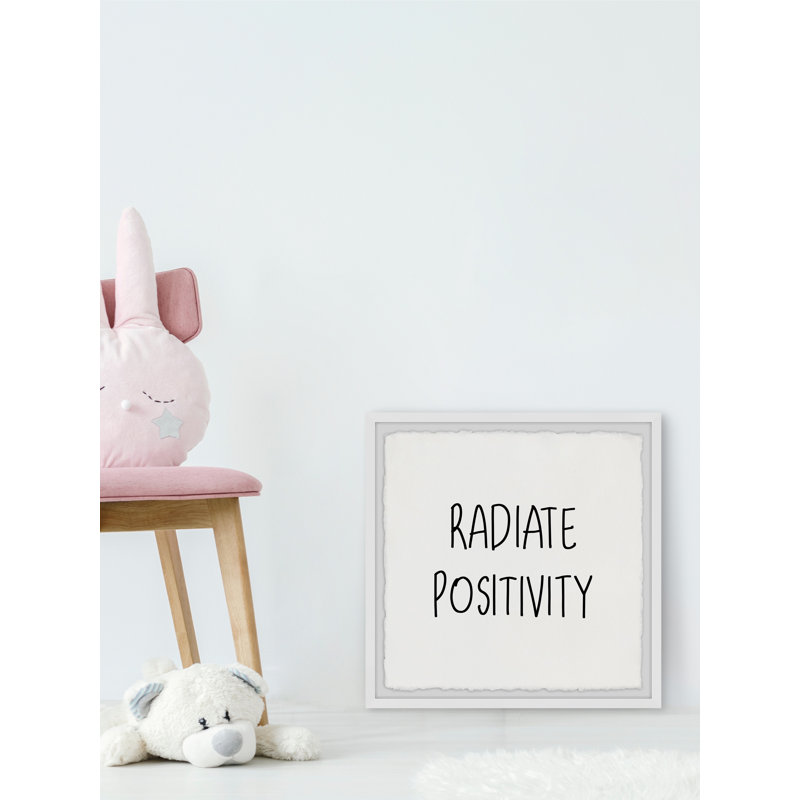 Radiate Positivity II by Marmont Hill - Single Picture Frame Painting, 51cm H x 51cm W x 3.81cm D