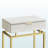 Iola Gold End Table