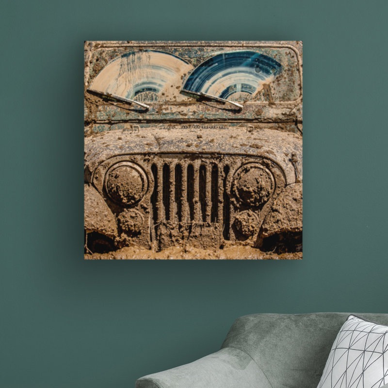 «After the Mudbog» par Jay Heiser, impression sur toile tendue, H 35 po x l 35 po x p 2 po