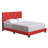 Boyd Sleep Charlat Vegan Leather Platform Bed Frame | Adjustable Headboard | Low-Profile Foundation Compatible | Sleek Contemporary Design | 700 lb Capacity-879241492-879241495