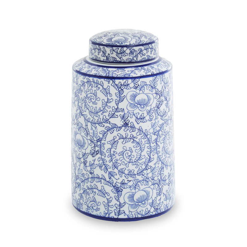 Vrinda Ceramic Decorative Urns & Jars, 31cm x 17cm