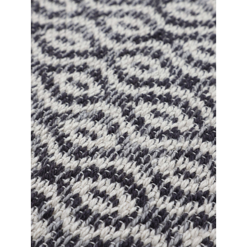 Rectangle Geometric Hand Woven Indoor / Outdoor Area Rug, Rectangle 200 x 290cm
