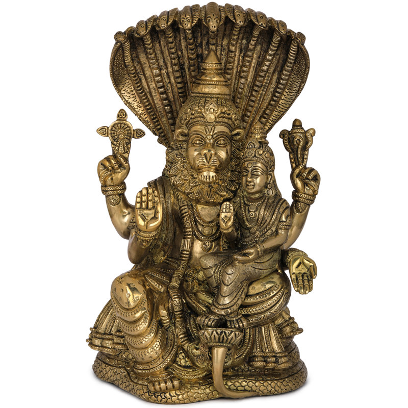Narasimha de qualité supérieure avec Lakshmi
