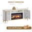 Foyer 66 po avec insert encastré 30 po Light Luxury Style Collection-156441077
