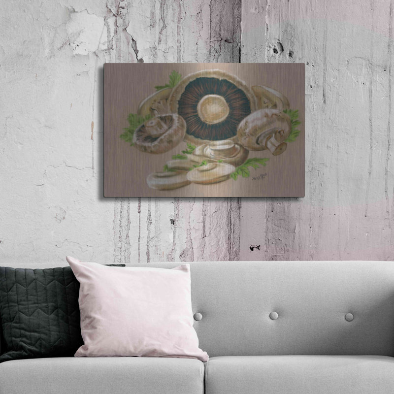 "Champignons" par Barbara Keith, H 24 po x l 36 po