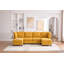 Canapé modulaire modulaire: Canapés modulaires convertibles à 6 places avec méridienne, canapé modulaire surdimensionné en U-578570063