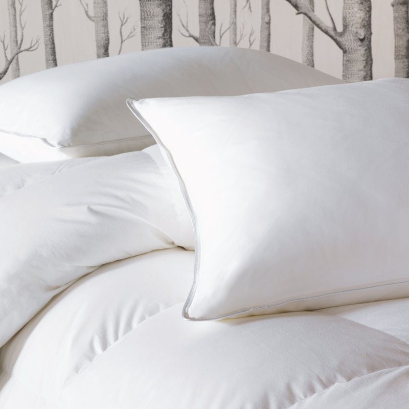 Loure Faux Down Bed Pillow - Medium, Standard