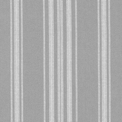 Verdi Textured Stripes Fabric, Gray
