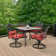 Keaney 5 Piece Dining Set with Cushions