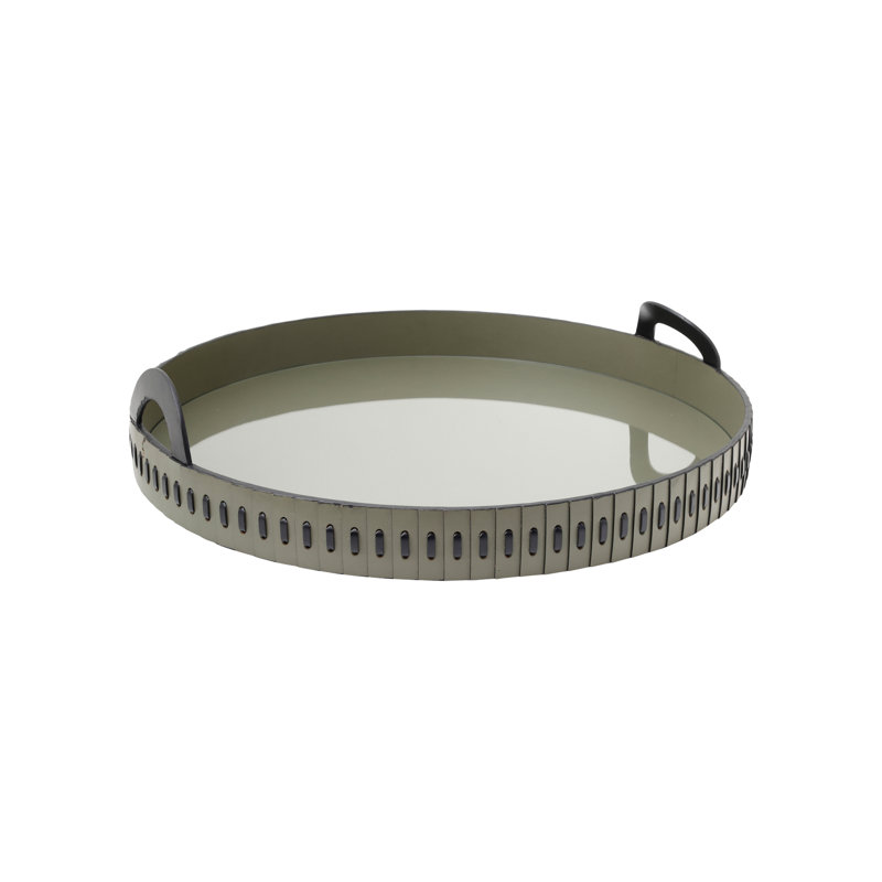 Cuoio Round Tray