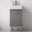 Ensemble de meuble-lavabo simple 16,5 po Jarrettsville-714179248