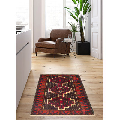 Tapis brun Winans 3 pi 4 po x 6 pi 2 po