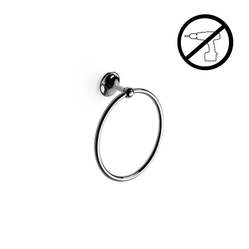 Venessia Wall Mounted Self-Adhesive Towel Ring