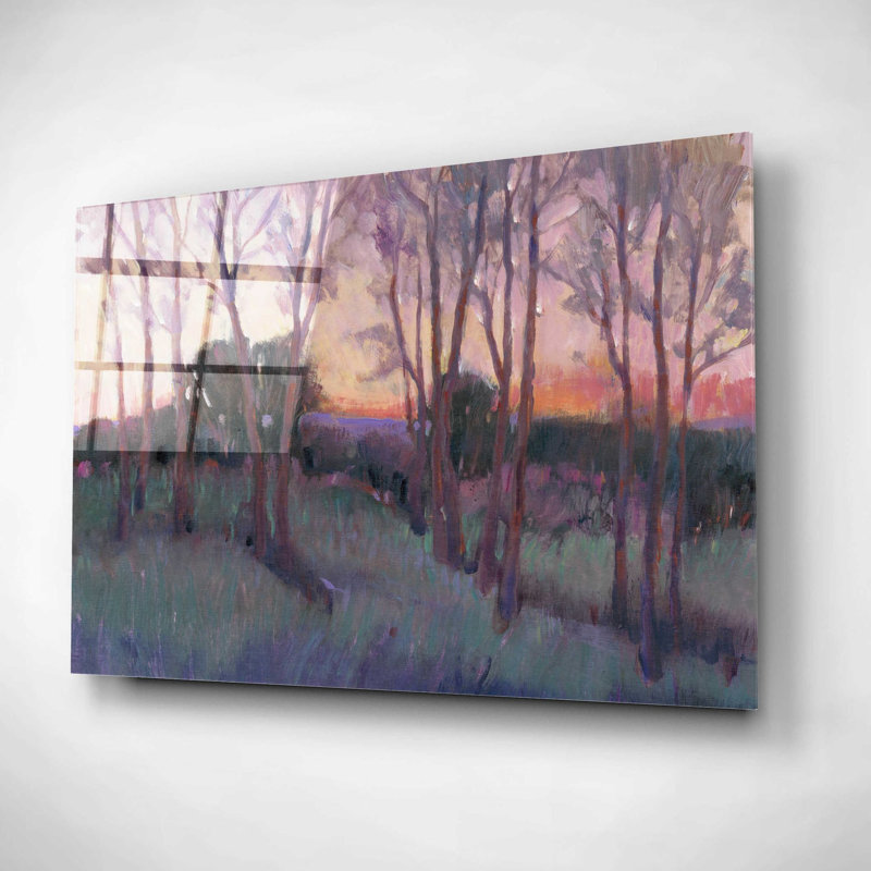 «Morning Light II» par Tim O'Toole, art mural en verre acrylique, H 12 po x l 16 po x P 0,13 po
