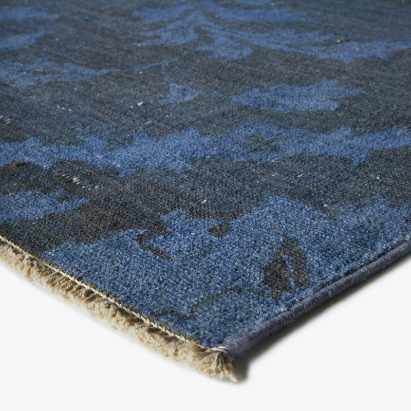 Blue Samsara Wool Rug - 8'5" x 13'