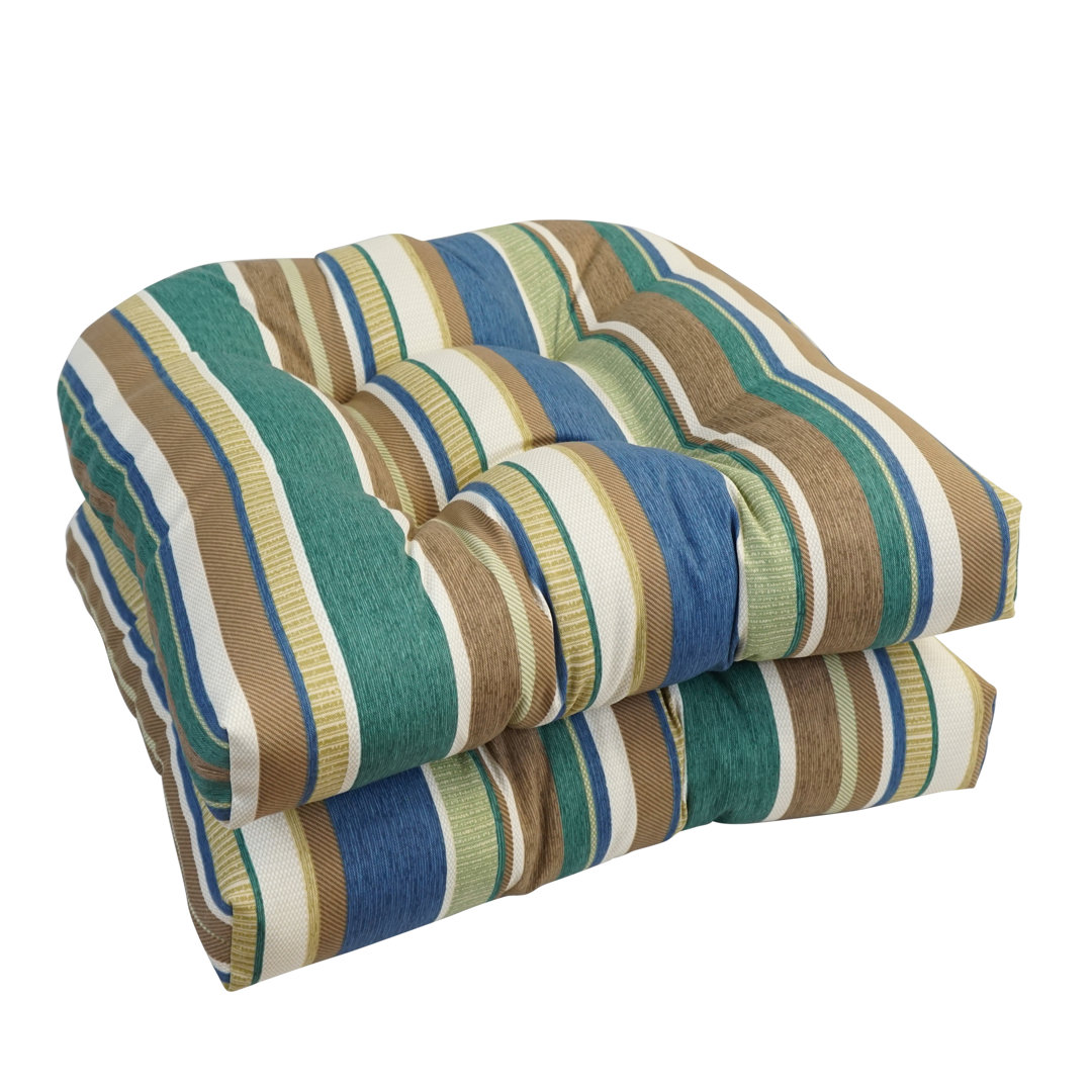 Outdoor 5'' Seat Cushion (Set of 2) Bayou Breeze