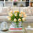 Tulip Arrangement in Vase-129891737