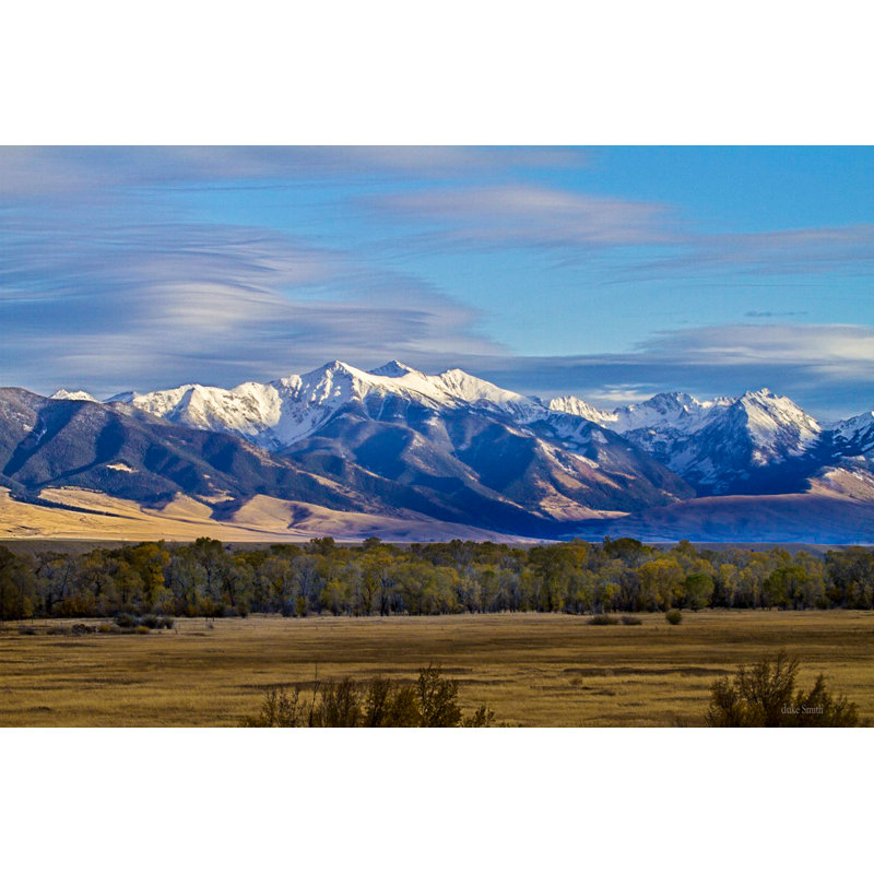 Madison Range - Wrapped Canvas Print, 30cm H x 46cm W x 3.8cm D