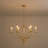 6 - Light Candelabra Chandelier for Dinning Room
