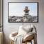 Impression sur toile Seaside Stone Stack-1501613624
