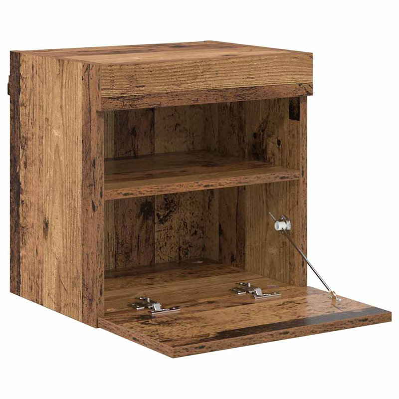 TV Stand for TVs up to 24", Old Wood