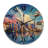 Marialyce Solid Wood Wall Clock-337481710
