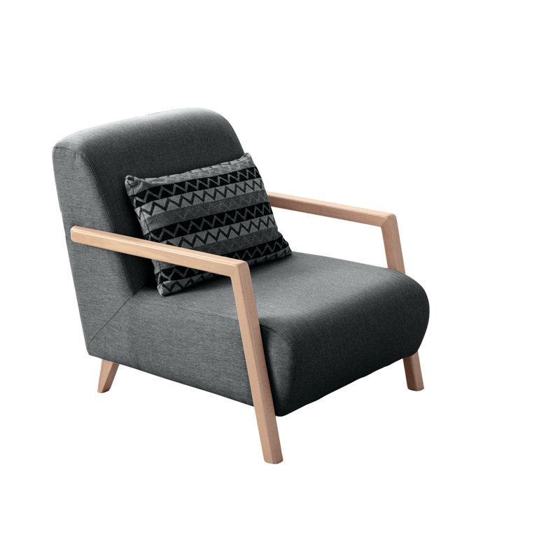 Fauteuil à oreilles, Anthracite