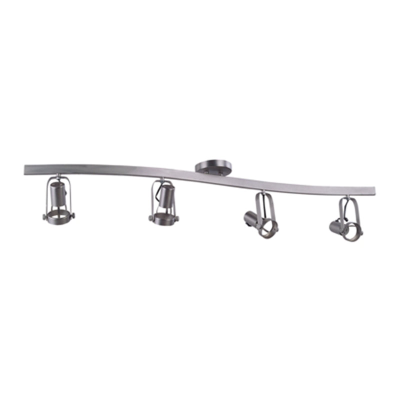 36'' 4 -Light Fixed Track Track Kit with Dimmable and Adjustable Head