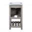 Meuble-lavabo de salle de bain 16 po pour petits espaces