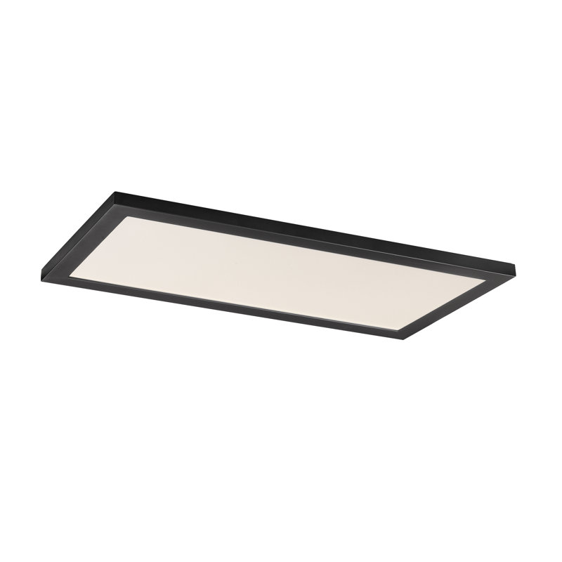 Sky - 5CCT-Flush Mount, 40 W, Black, 0.75" H x 11.75" W x 23.5" D