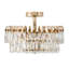 Semi Flush Mount Crystal Ceiling Light