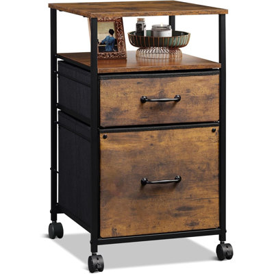 Izmir 40cm Wide 2 -Drawer File Cabinet