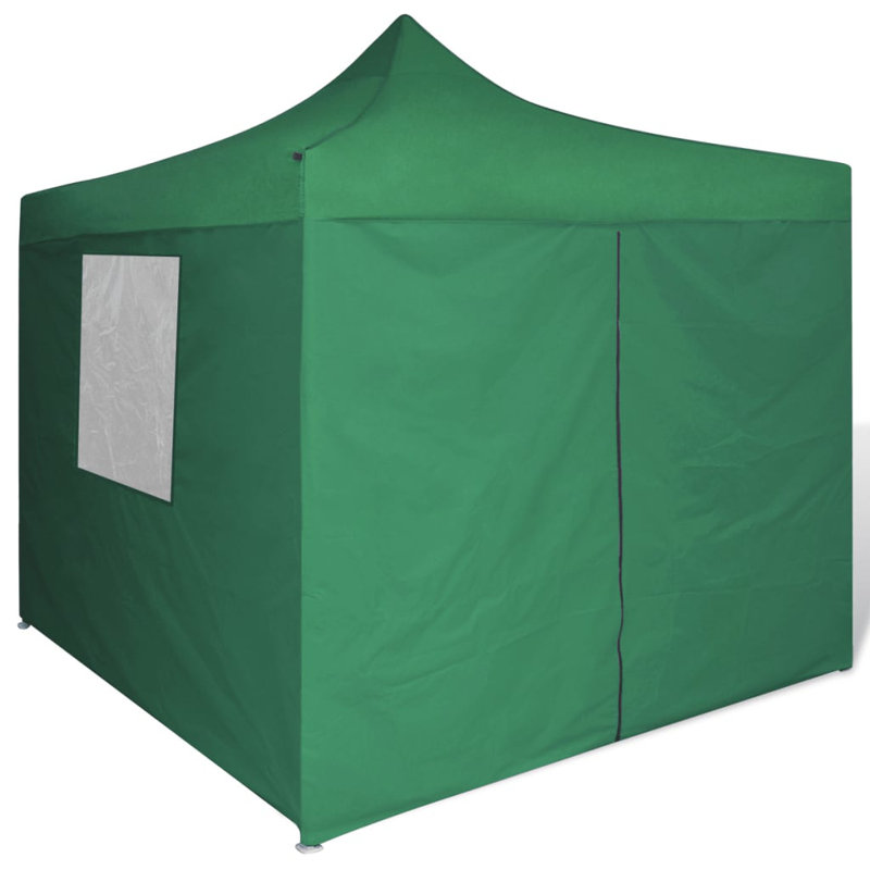 3m x 3.15m Pop Up Gazebo, Green, 300cm x 300cm