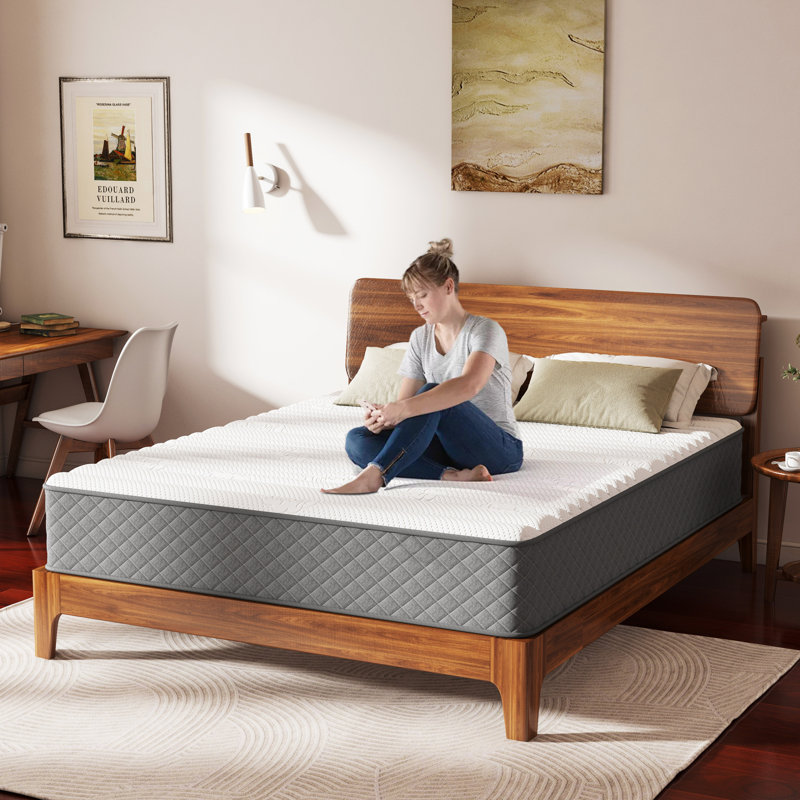 30cm Firm Medium Pocket Sprung Mattress, Cooling Memory Foam Hybrid Bed Mattress, 3FT/4.6FT, Single (3')
