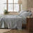 4 Pieces Cotton Flannel Printed Sheet Set-119902004