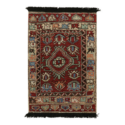 One-of-a-Kind Rectangle 2' X 3' Hand Knotted Area Rug