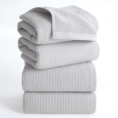 Essuie-mains luxueux 100% coton 4 pièces