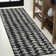 Kellman Moroccan Triangle Geometric Black/Cream Rug