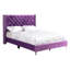 Lit tapissier capitonné standard à profil bas Ashe-1124147518-1124147515