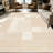 1PC Geometric Neutral Block Patchwork Beige area rugs for Living Room, Soft and Comfortable, Suitable for all seasons, easy-to-maintain, machine washable Indoor floor mat, Under Table Farmhouse suitable for dining room, bedroom, entryway, home-121830546