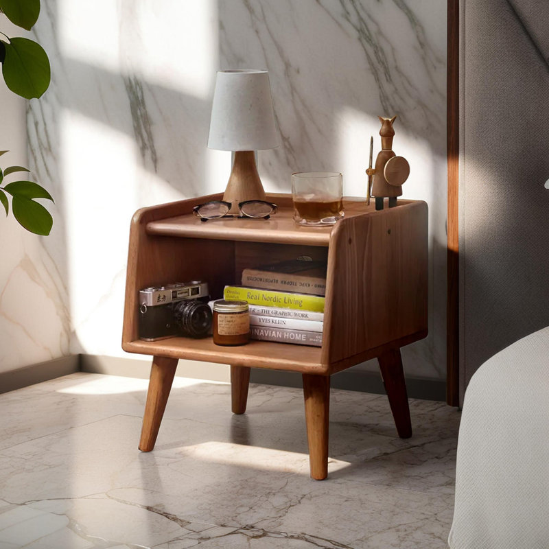 Table de chevet avec rangement moderne Modern Nightstands (ensemble de 2)