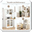 Grande armoire de cuisine avec comptoir-1462730186