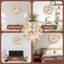 Horloge, chiffres, animaux, empreintes de pattes