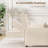 Modern Linen Upholstered Reclining Sleeper Sofa Bed-1375822764