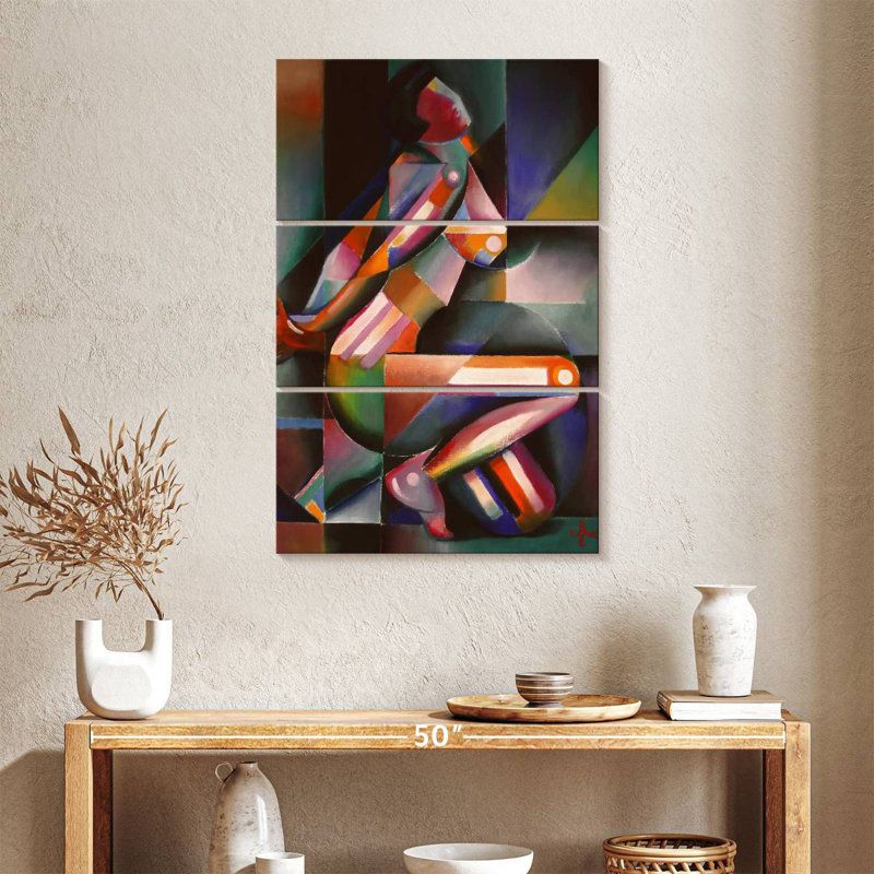 Leisha Roundism VI, 38" H x 24" W