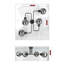Sargat Glass Semi Flush Mount-237916895