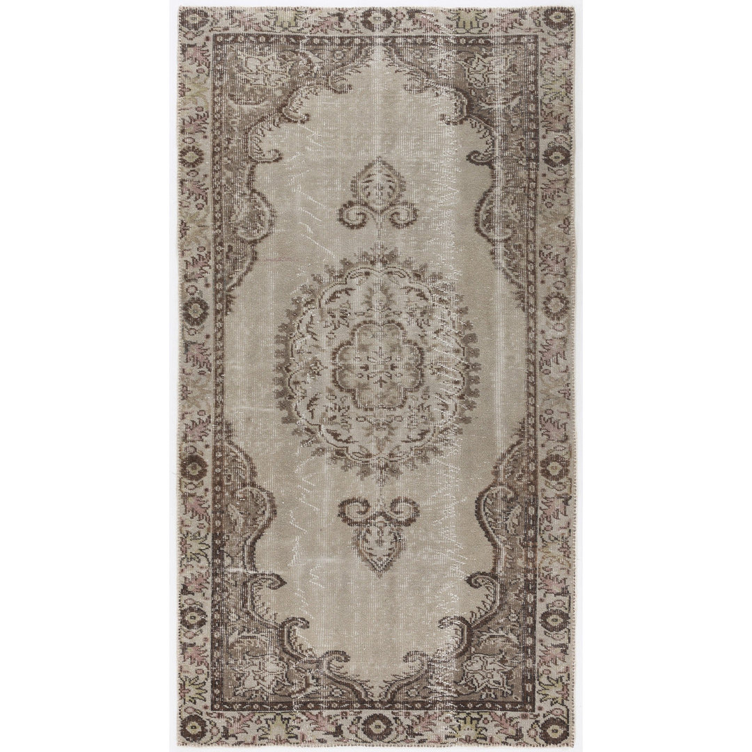 Square Fredela Hand Knotted Area Rug