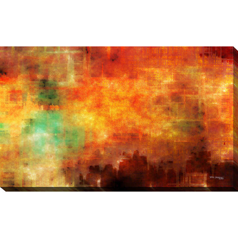 «the distraction of contentant. « psalm 123:3 », reproduction d’art sur toile encadrée, H 24 po x l 40 po x P 1,5 po