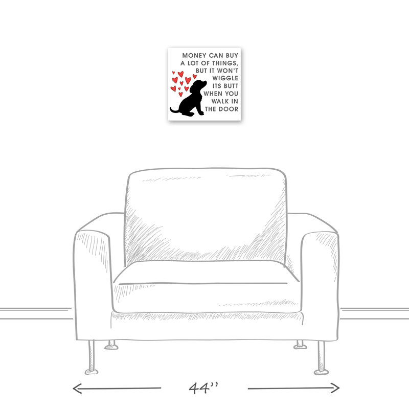 « tremblement », art textuel sur toile tendue, H 12 po x l 12 po