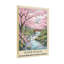 Landscape & Nature Cherry Blossom Stream Bridge Peaceful Nature Scene-302796536